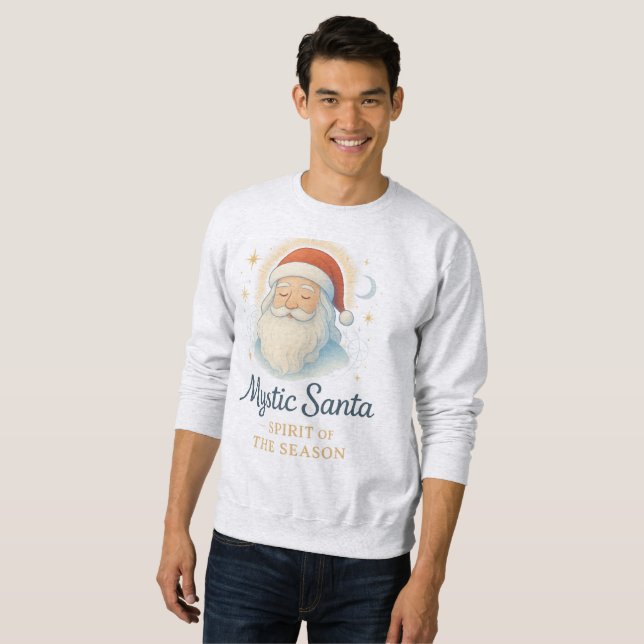 Moletom Mystic Santa Sweatshirt | Spirit of the Season (Frente Completa)