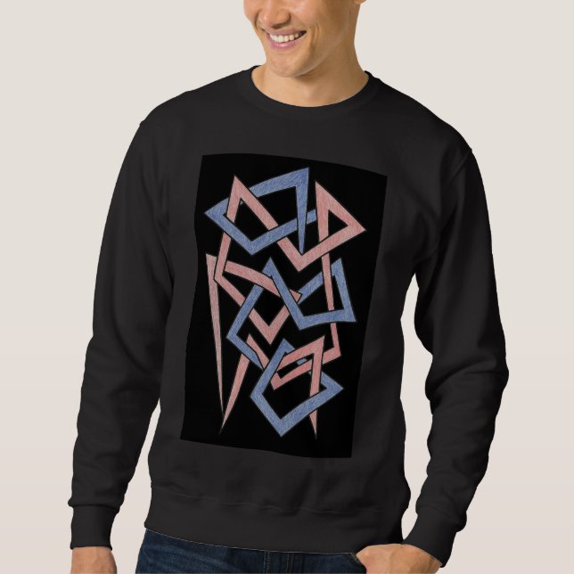 Moletom Mystic Shapes Abstract Symbol Sweatshirt (Frente)