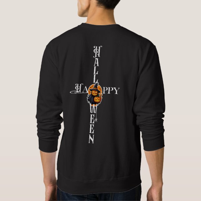 Moletom Mystical Pumpkin Witch (Verso)