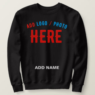 MOLETOM NA MODA MODERNO PERSONALIZÁVEL NEGRO VERIFICADO CO