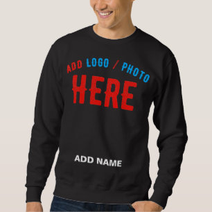 MOLETOM NA MODA MODERNO PERSONALIZÁVEL NEGRO VERIFICADO CO