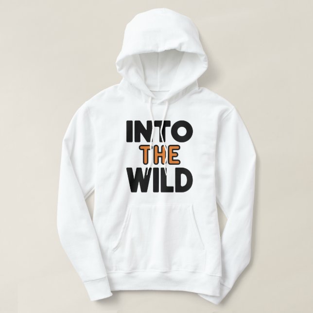 Moletom Na Tipografia da Aventura Selvagem (Frente do Design)