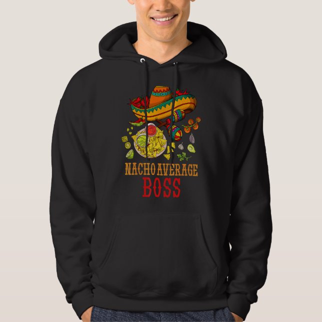 Moletom Nacho Média Boss Divorciado Cinco de Mayo Day (Frente)