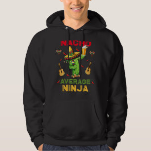 Moletom Nacho Média Ninja Gnomo Cinco De Mayo Mexicano Pa