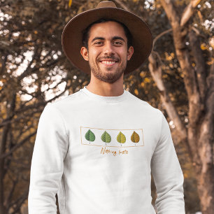 Moletom Nada Mais - Ciclo de Vida e Folha da Natureza