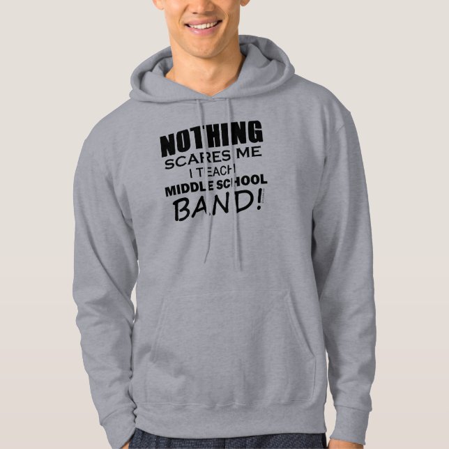 Moletom Nada me assusta a Banda do ensino médio (Frente)