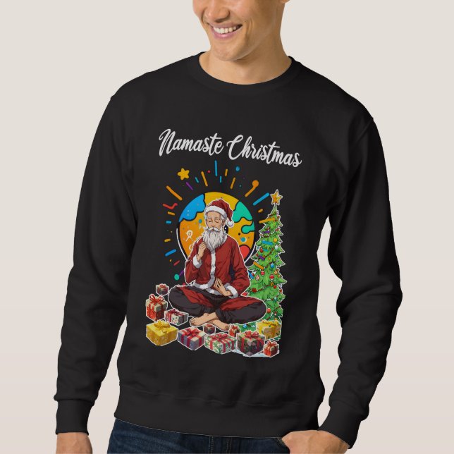 Moletom Namaste Christmas (Frente)