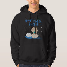 NAMASTE SUCKA bebê engraçado ioga mestre zen