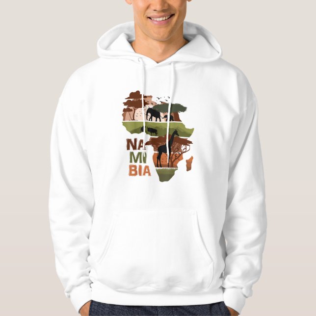 Moletom Namíbia África Sunset Continente Natureza Selvagem (Frente)