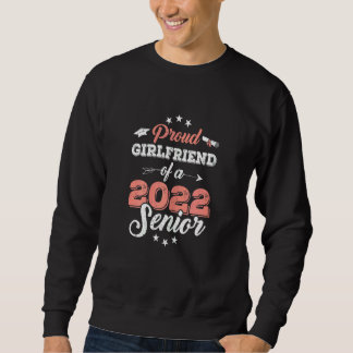 Moletom Namorada Orgulhosa De Uma Formatura De Senior 2022