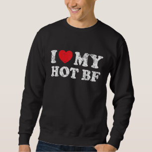 Moletom Namorado Namorada I Love My Hot Bf