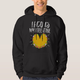 Moletom Namorados Taco Engraçado Dia de os namorados Bonit
