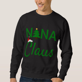 Moletom Nana Claus - Pai Claus Baby Claus Mama Claus Paj
