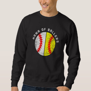 Moletom Nana De Ballers Baseball Softball Nana