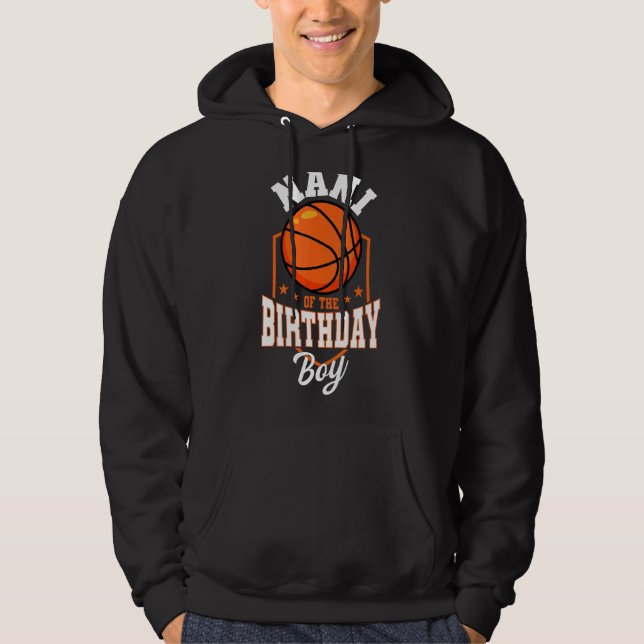Moletom Nani Do Birthday Boy Basball Theme Bday Par (Frente)