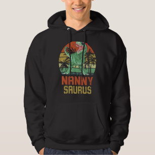 Moletom Nannysaurus Rex Dinosaur Nanny Surus Match da Famí