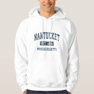Moletom Nantucket Massachusetts MA Desenho Esportivo Vinta