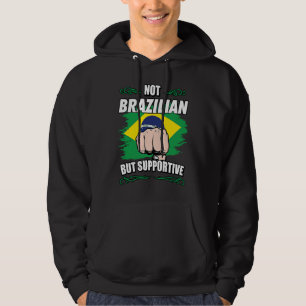 Moletom Não Brasileiro Mas Turista Viajante Apoiador Brasi