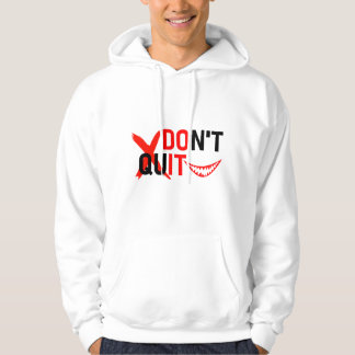 Moletom NÃO DESISTA – Design de Motivação Vermelho Ousado