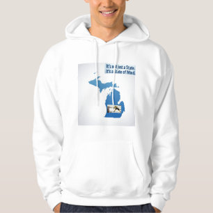 Moletom Não É Apenas um Estado. É uma Camisola de Capuz de