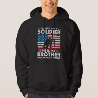 Moletom Não É Apenas Um Soldado, É O Meu Exército Irmão Or