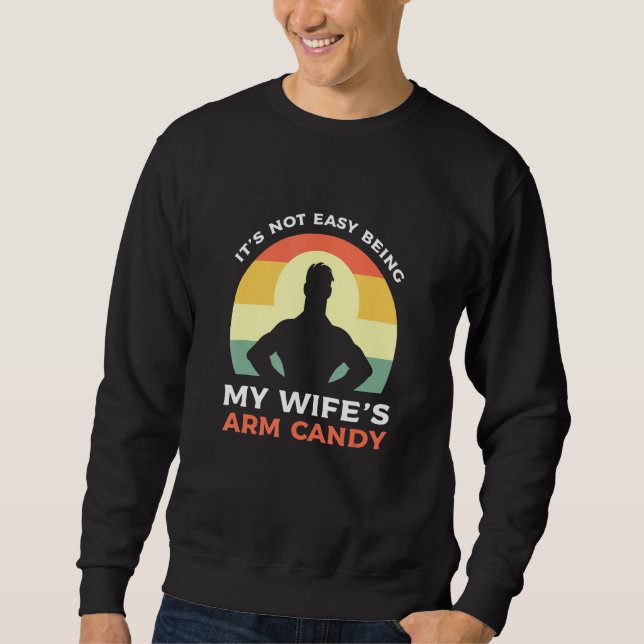 Moletom Não É Fácil Ser Meu Amigo De Braço Da Wifes 4 (Frente)