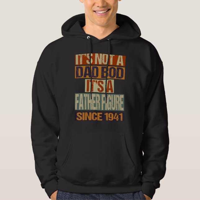 Moletom Não é um pai Pai desde 1941 Fathe (Frente)