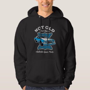 Moletom Não é velho, apenas design de carro retrô clássico