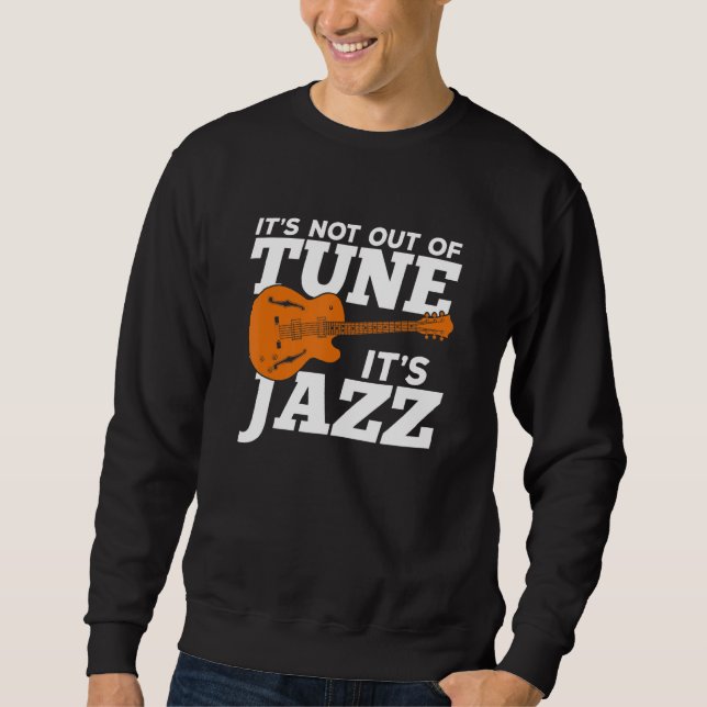 Moletom Não Está Desafinado É Jazz (Frente)