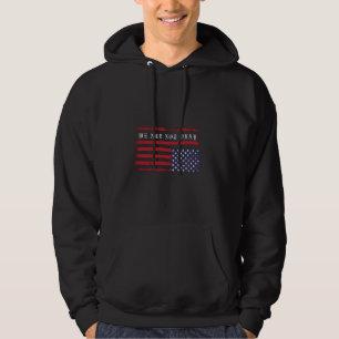 Moletom Não Estamos Bem Na Bandeira Americana Para Baixo P