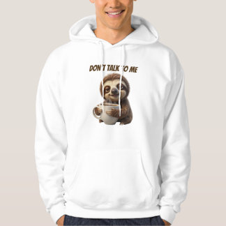 Moletom Não Fale Comigo Café Preguiça