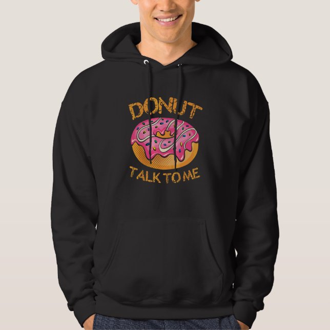 Moletom Não Fale Comigo Rosquinha   (Frente)