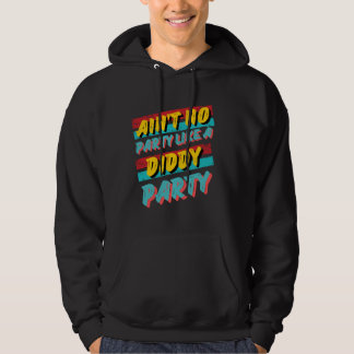 Moletom Não há festas como um Design de Tee Retro da Festa