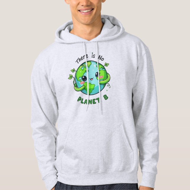 Moletom Não há planeta B, ame sua mãe Terra (Frente)