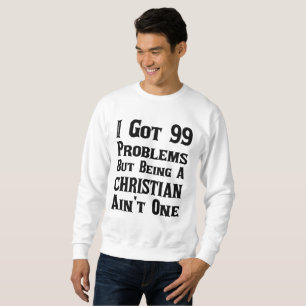 Moletom Não há problema em ser cristão