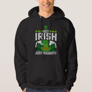 Moletom Não Irlandês Apenas Malicioso Engraçado Dia de São