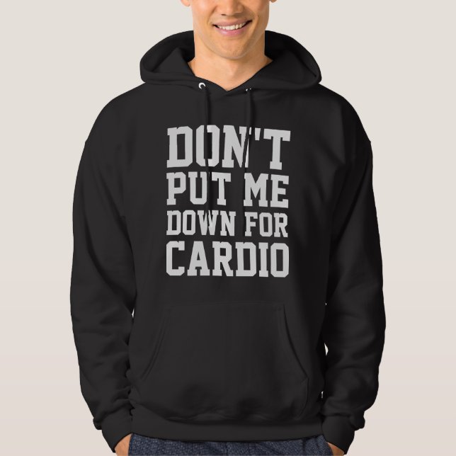 Moletom Não Me Subestime Pelo Cardio (Frente)