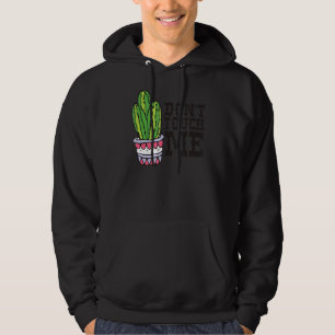 Moletom Não me toques mulheres mens Cactus Cute Plant Gard