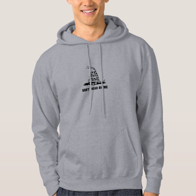 Moletom Não pise em mim o Hoodie (Frente)