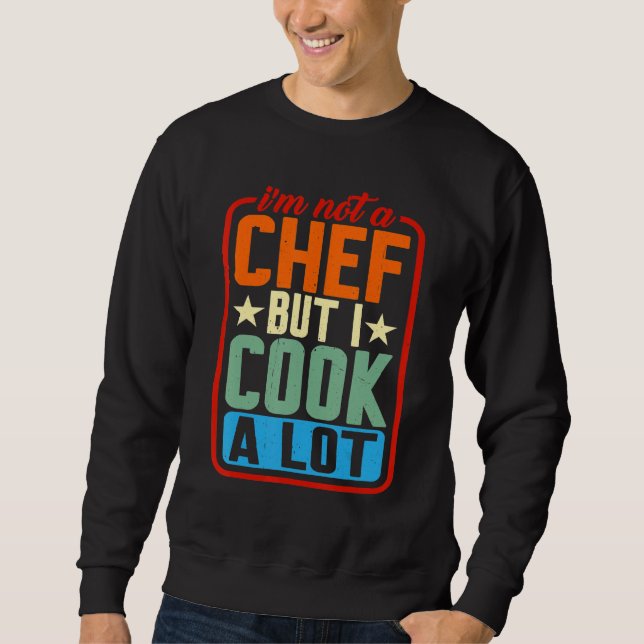 Moletom Não sou chef, mas cozinho muito (Frente)