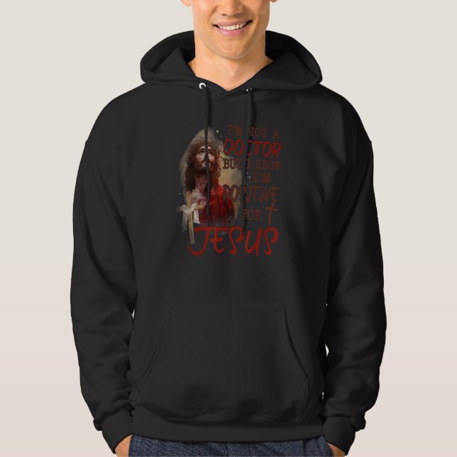 Moletom Não Sou Médico Jesus (Frente)
