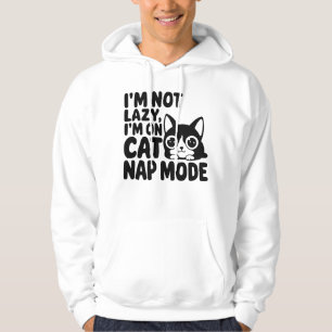 Moletom Não sou preguiçoso, estou no modo Cat Nap