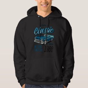 Moletom Não sou velho, sou clássico Carro Vintage Nasci Em