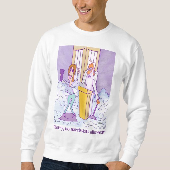 Moletom Narcisista Não Permitido (Frente)