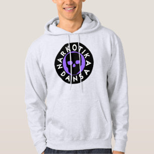 Moletom NARKOTIKA LIV Camisola violeta com capuzN7