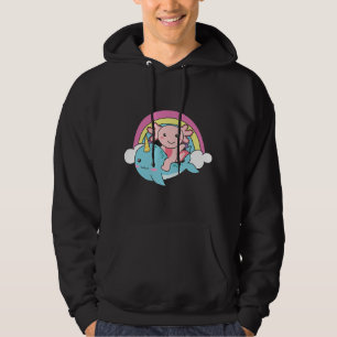 Moletom Narwhals Narwhal Cute Axolotl Ocean Unicorn Kawaii