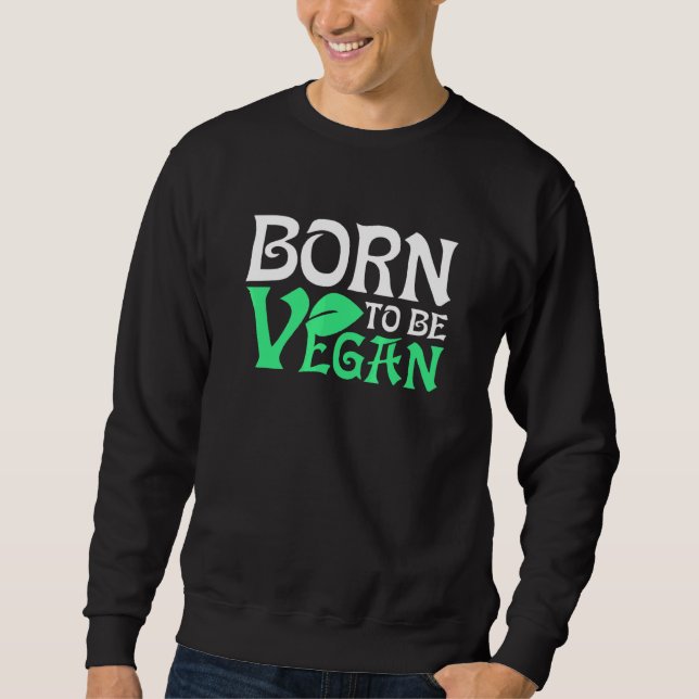 Moletom Nascer A Ser Veggies Vegan Gráfico 1 (Frente)