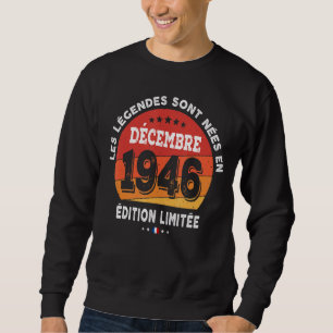 Moletom Nascer De Legendas Em Dezembro De 1946 76º Anivers