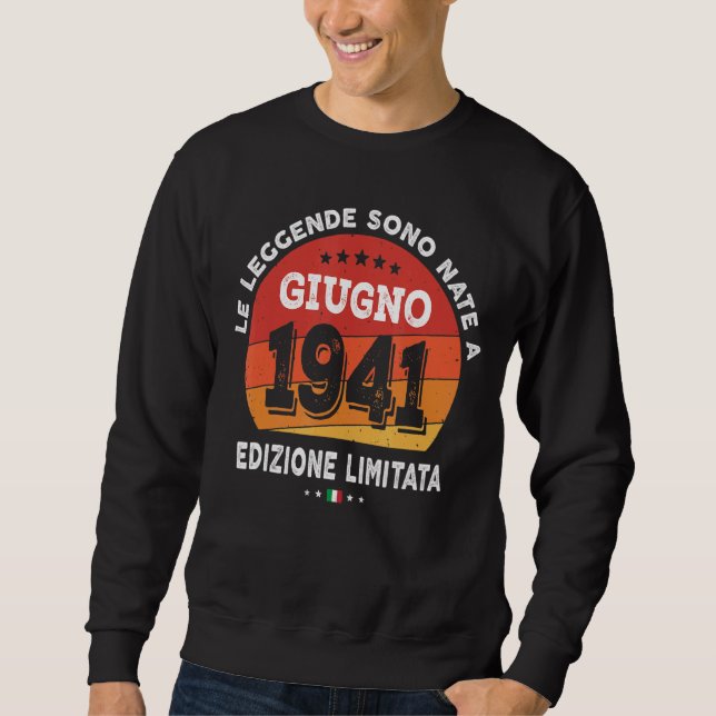 Moletom Nascer De Legendas Em Junho De 1941 (Frente)
