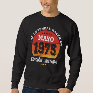 Moletom Nascer De Legendas Em Maio De 1975 47º Aniversário